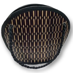 SARAYE Tatami  Baskets of Cambodia Woven Grass Purse
